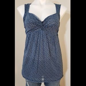 Long flowy tank blouse